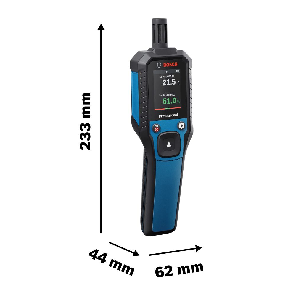 Bosch PRO Thermo-Hygrometer GDH 1-17 Produktbild img3 L