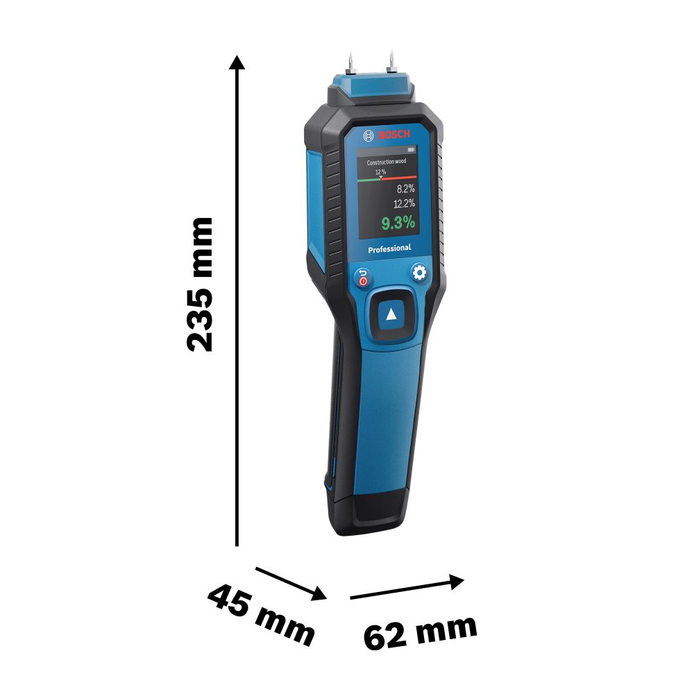 Bosch PRO Materialfeuchtigkeitsmesser GMP 1-13 Produktbild img3 L