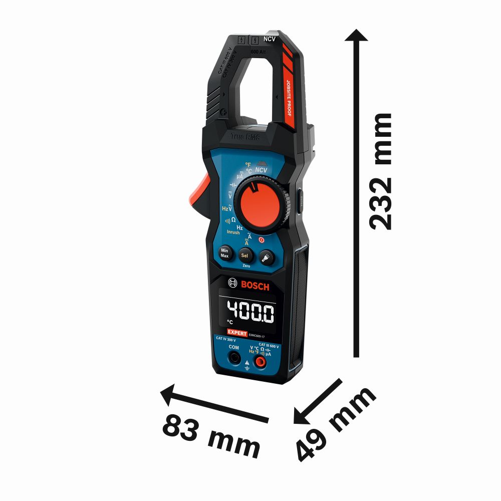 Bosch EXPERT Strommesszange EXMC600-17 Produktbild img3 L