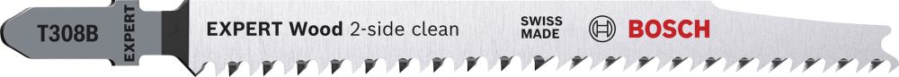 Bosch EXPERT Wood 2-side clean T308B Stichsägeblatt, 5-tlg. Produktbild img1 L