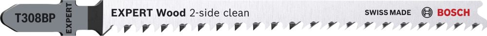 Bosch EXPERT Hardwood 2-side clean T308BP Stichsägeblatt, 5-tlg. Produktbild img1 L
