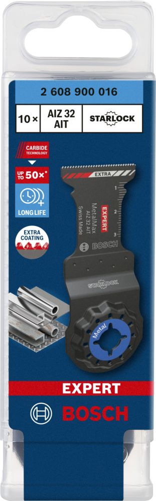 Bosch EXPERT MetalMax AIZ 32 AIT Tauchsägeblatt, 40x32 mm, 10-tlg. Produktbild img2 L