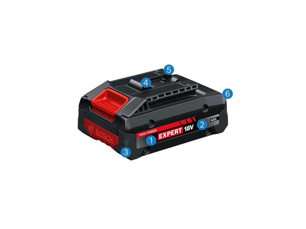 Bosch EXPERT Akkupack EXBA18V-40 Produktbild img3 L