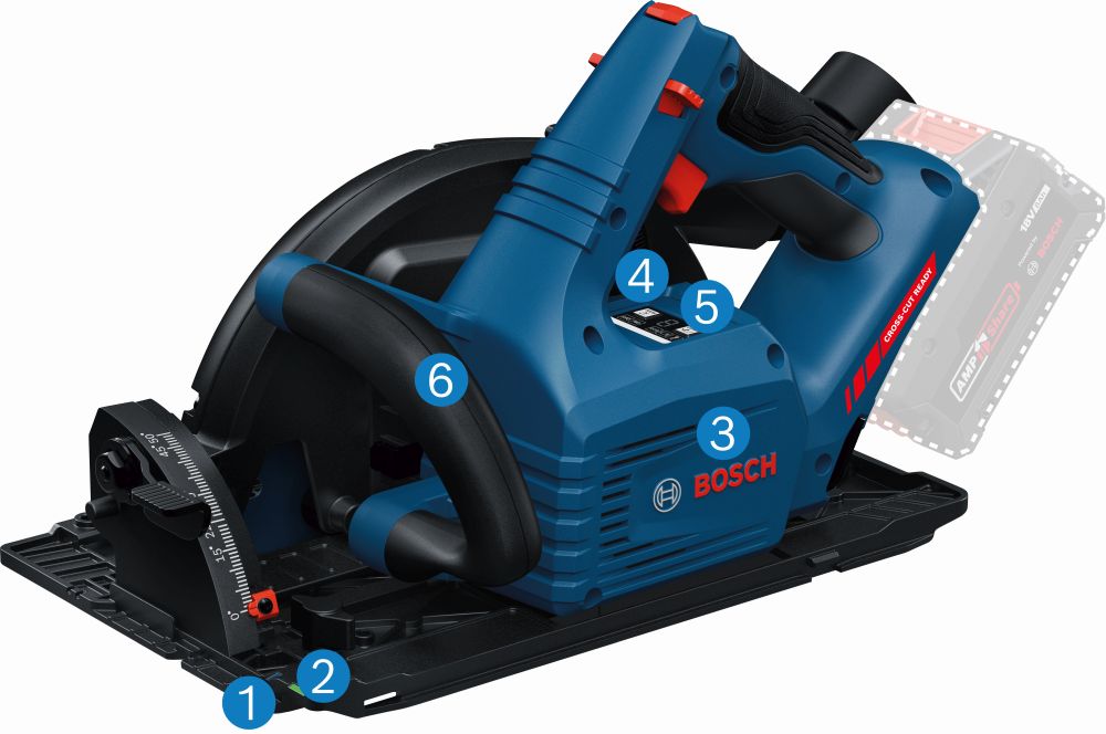Bosch EXPERT Akku-Kreissäge EXKS18V-68GX, L-BOXX 238 Produktbild img4 L