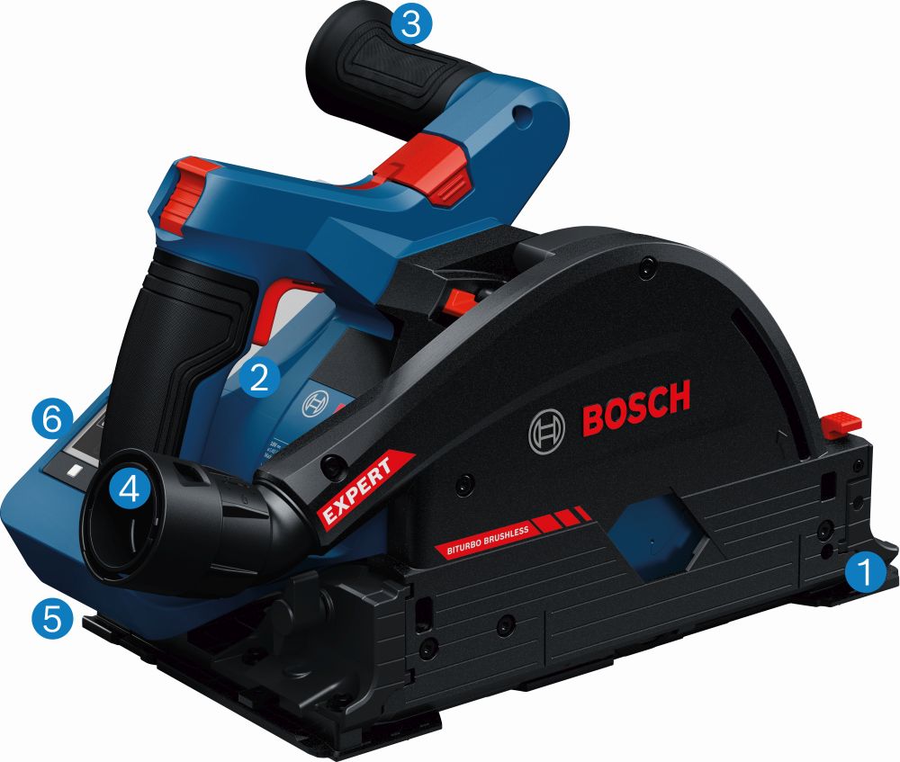 Bosch EXPERT Akku-Tauchsäge EXKT18V-52G in L-BOXX Produktbild img4 L