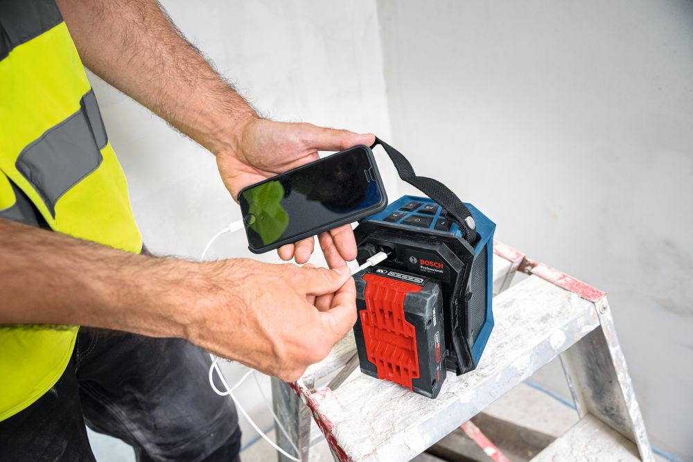 Bosch PRO Bluetooth®-Lautsprecher GPB 18V-1 C Produktbild img5 L