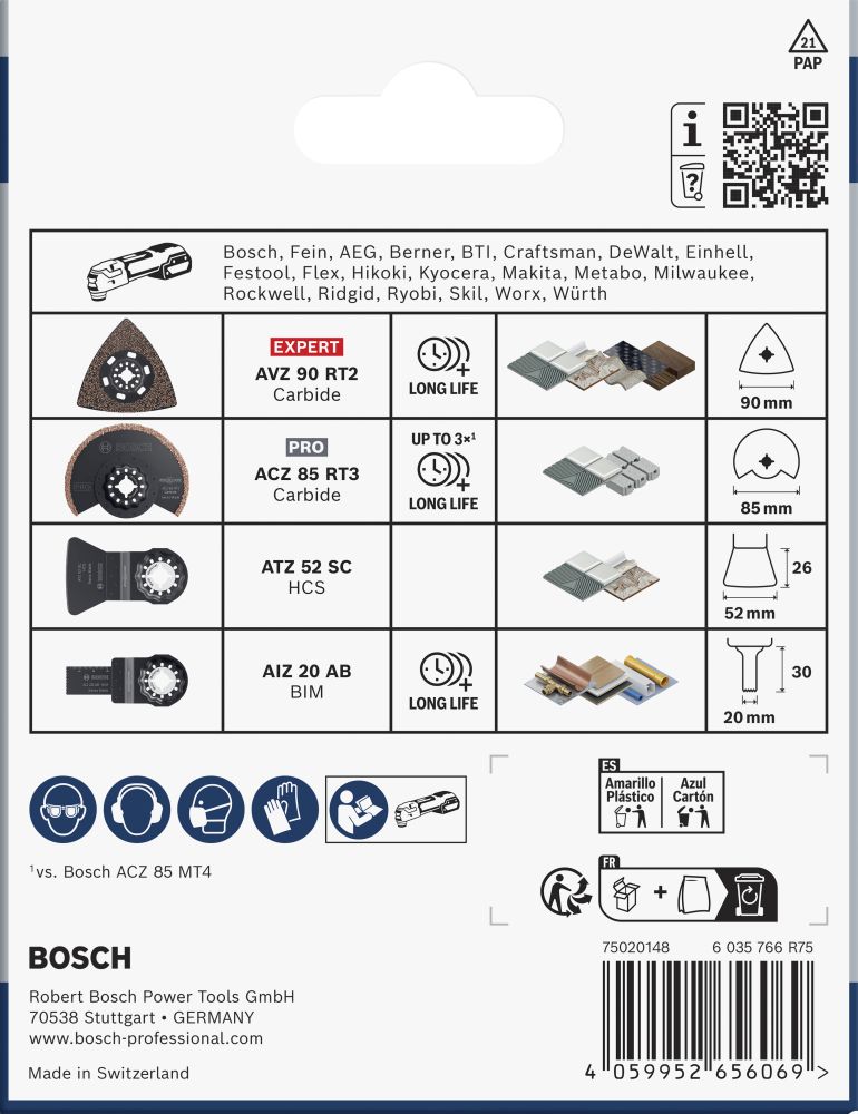 Bosch Fliesen-Set, 4-tlg. Produktbild img4 L