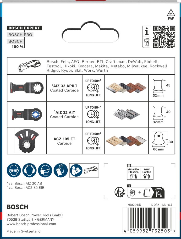 Bosch EXPERT Cutting Set, 3-tlg Produktbild img4 L