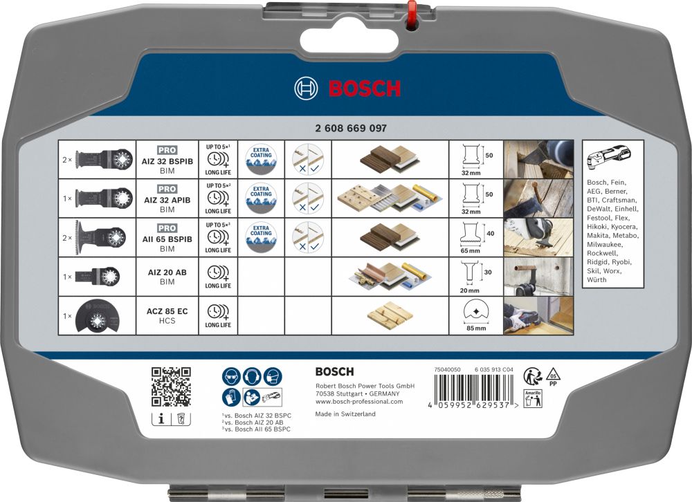 Bosch Holz Set, 7-tlg. Produktbild img4 L