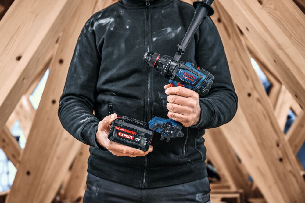 Bosch EXPERT Akku-Schlagbohrschrauber EXSB18V-150, L-BOXX 136 Produktbild img8 L