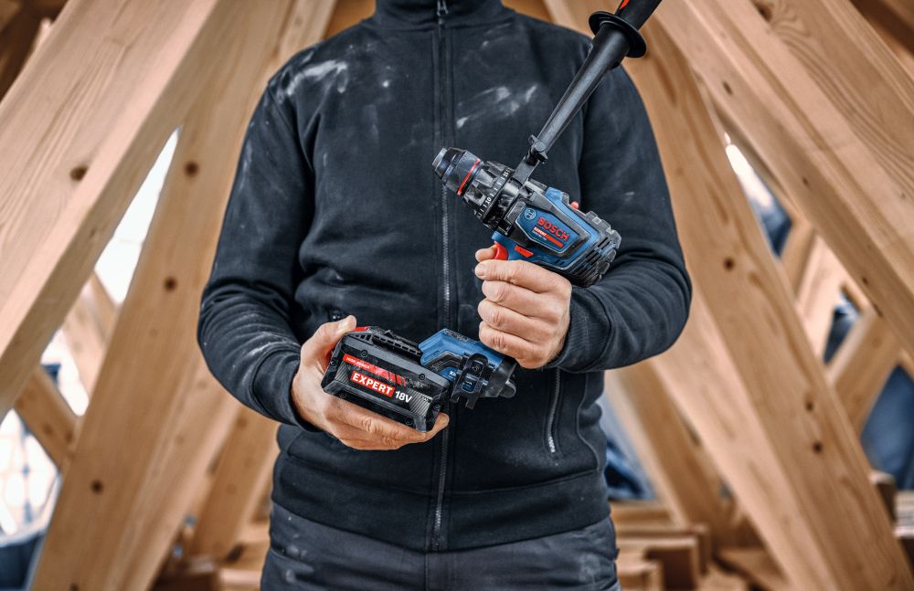 Bosch EXPERT Akku-Bohrschrauber EXSR18V-150, L-BOXX 136 Produktbild img8 L
