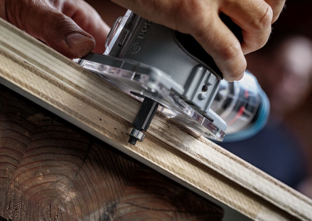Bosch PRO Bündigfräser mit oberen Kugellager, D 5/8", L 1", S 1/4" Produktbild img9 L