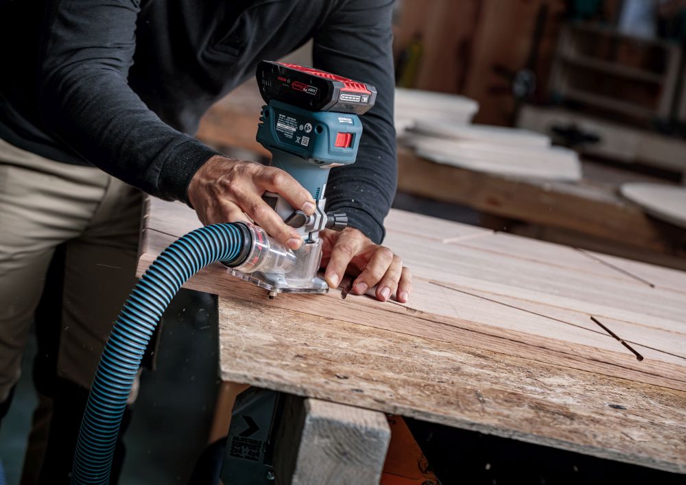 Bosch PRO Bündigfräser mit oberen Kugellager, D 5/8", L 1", S 1/4" Produktbild img7 L