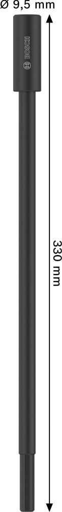 Bosch Verlängerungsstange für Aufsteckhalter, 9,5 x 330 mm Produktbild img5 L