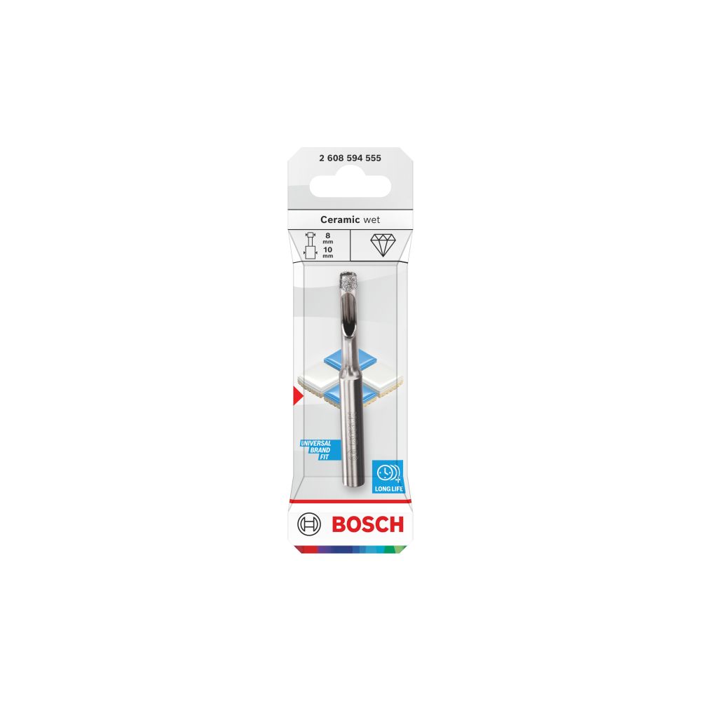 Bosch Ceramic wet Nassbohrer, 8 x 10 x 30 mm Produktbild img3 L