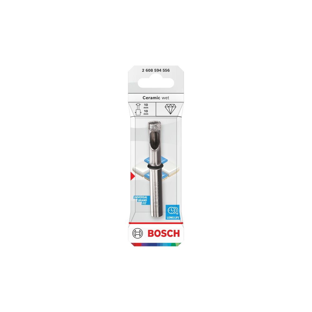 Bosch Ceramic wet Nassbohrer, 10 x 10 x 30 mm Produktbild img3 L