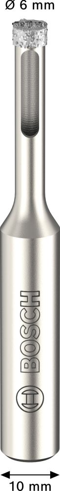 Bosch Ceramic wet Nassbohrer, 6 x 10 x 30 mm Produktbild img5 L