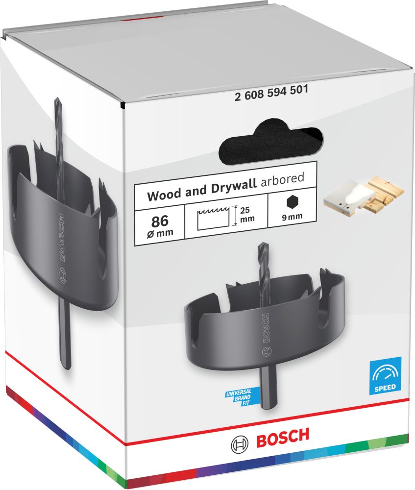 Bosch Holz- und Trockenbauwand-Arbore-Lochsäge, 86 x 25 mm Produktbild img3 L