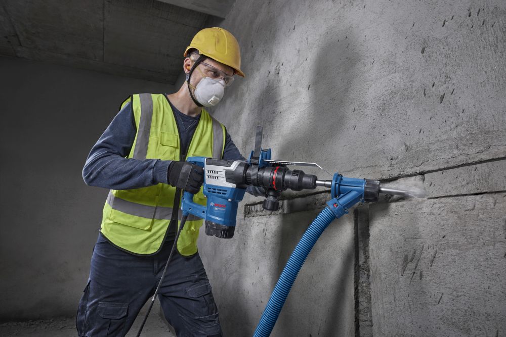 Bosch PRO Schlaghammer mit SDS max GSH5MX in Handwerkerkoffer Produktbild img5 L