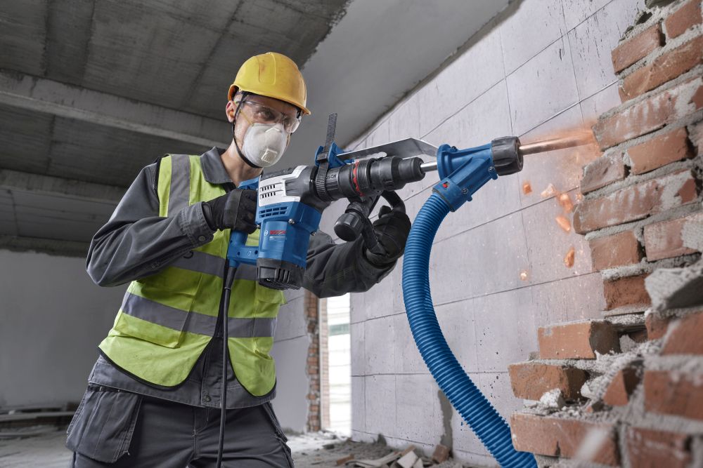 Bosch PRO Schlaghammer mit SDS max GSH5MX in Handwerkerkoffer Produktbild img4 L