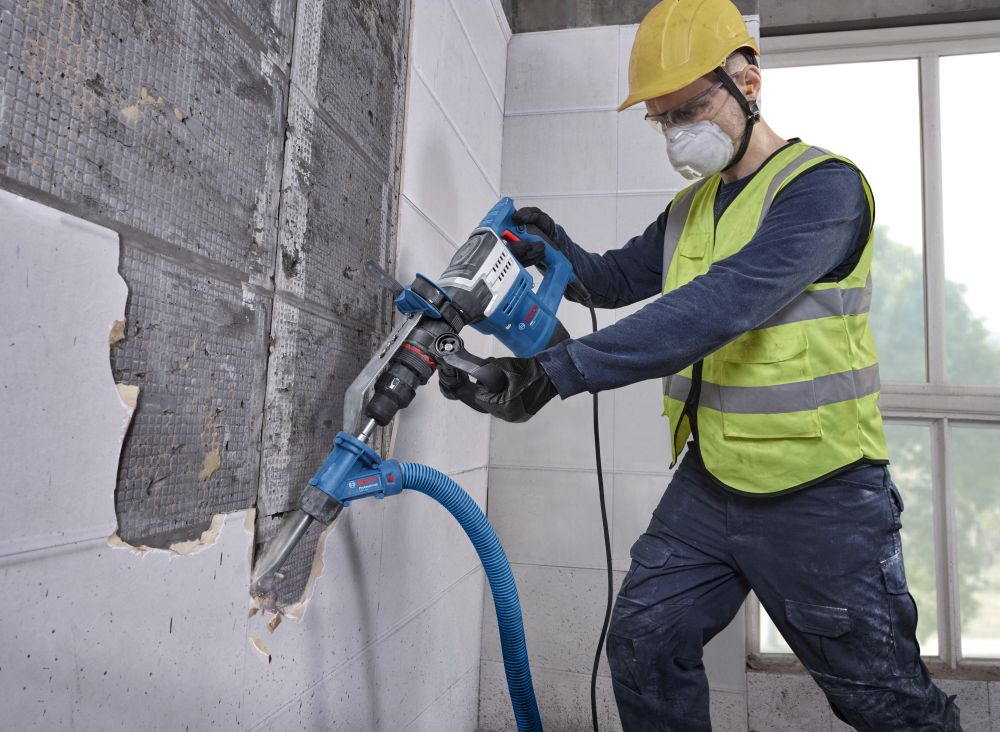 Bosch PRO Schlaghammer mit SDS max GSH5MX in Handwerkerkoffer Produktbild img7 L