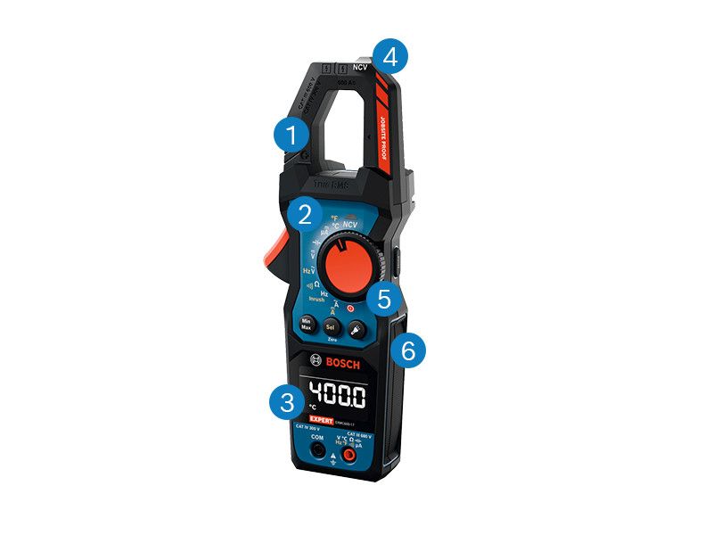 Bosch EXPERT Strommesszange EXMC600-17 Produktbild img4 L