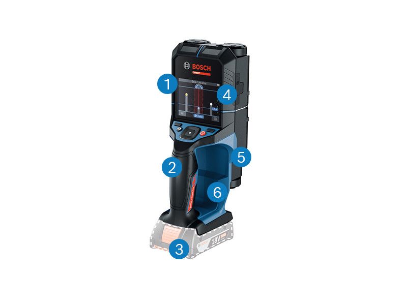 Bosch EXPERT Ortungsgerät D-tect18V-200-17C Produktbild img4 L
