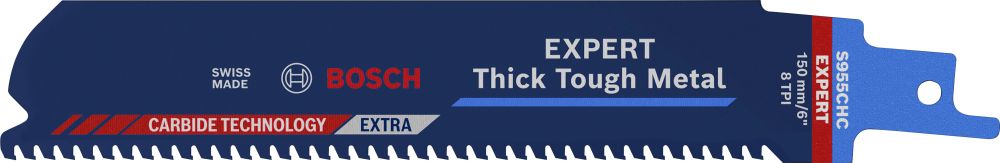 Bosch EXPERT S955CHC Thick Tough Metal Säbelsägeblatt Produktbild img1 L