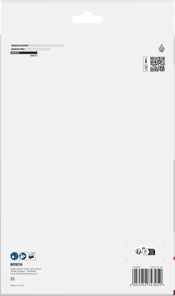 Bosch Fleece Beutel, 480 x 550 mm, 10 l Produktbild img3 L