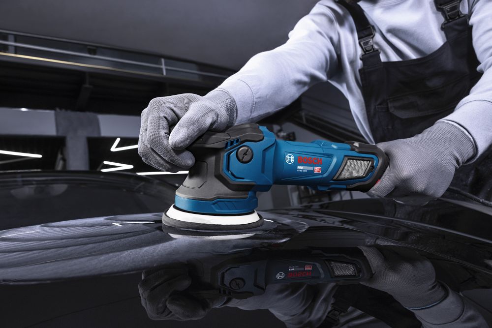 Bosch PRO Polierer GPX9-125S, Schwamm 130 mm, Bosch Werkzeugtasche Produktbild img5 L
