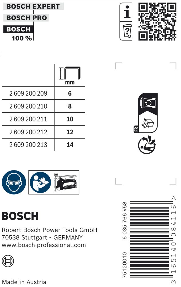 Bosch Feindrahtklammern, Typ 53/10 Produktbild img3 L
