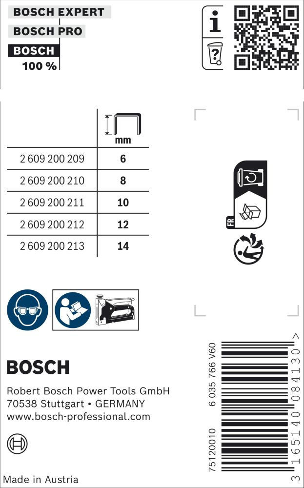 Bosch Feindrahtklammern, Typ 53/14 Produktbild img3 L