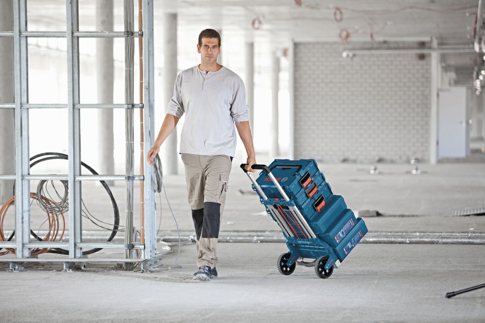 Bosch PRO Klappbare Sackkarre Alu-Caddy Produktbild img5 L