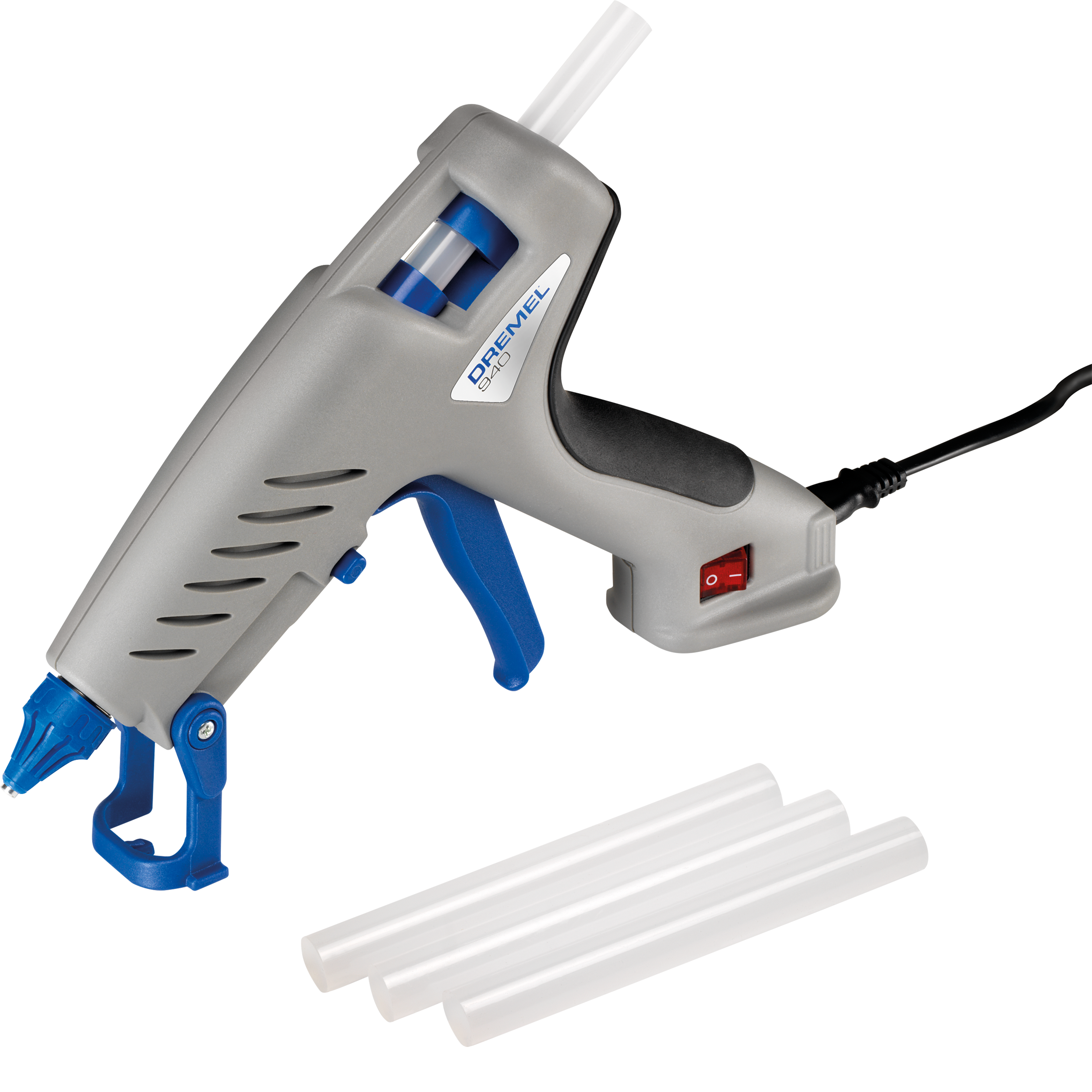 Dremel Heißklebepistole 940-3 Kompaktwerkzeug (195 °C) mit 3 Zubehöre Produktbild img1 L