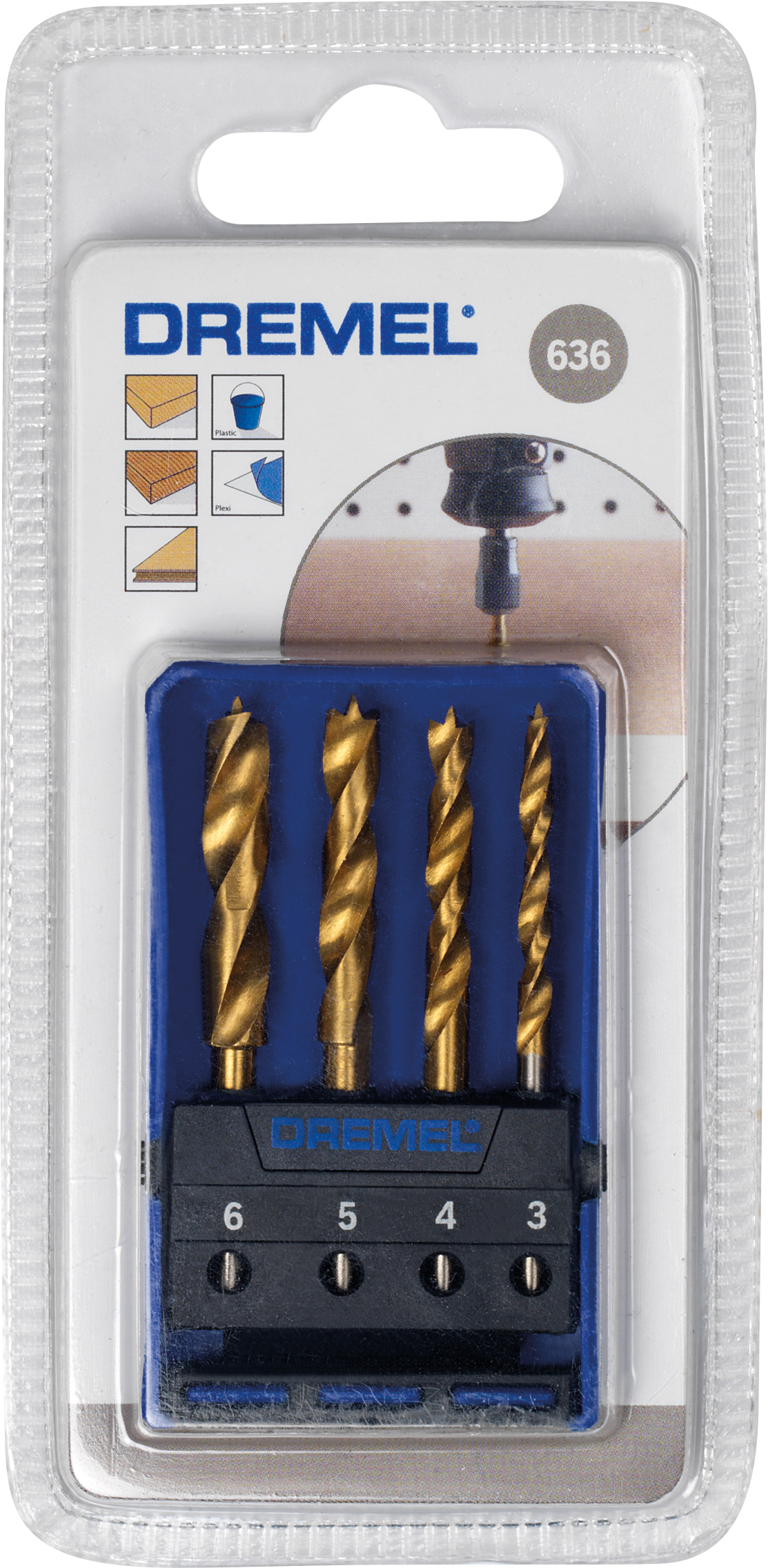 Dremel Holzbohrersatz Produktbild img1 L