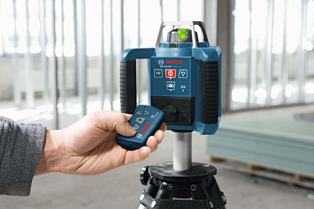 Bosch PRO Rotationslaser GRL 300 HVG, 2 x Batterie LR20 1,5V im Handwerkerkoffer Produktbild img6 L