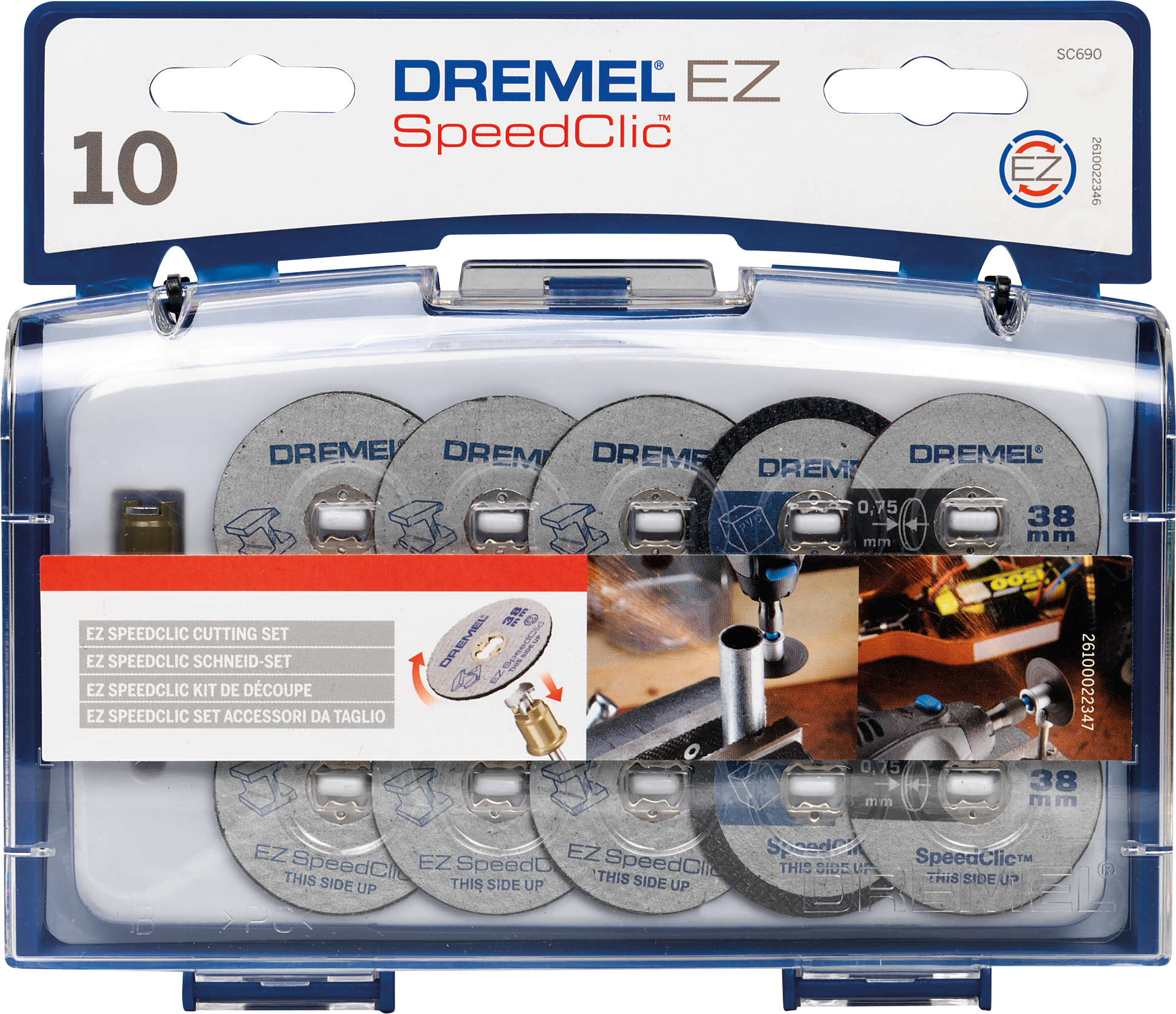 Dremel EZ SpeedClic Schneid-Set Produktbild img1 L