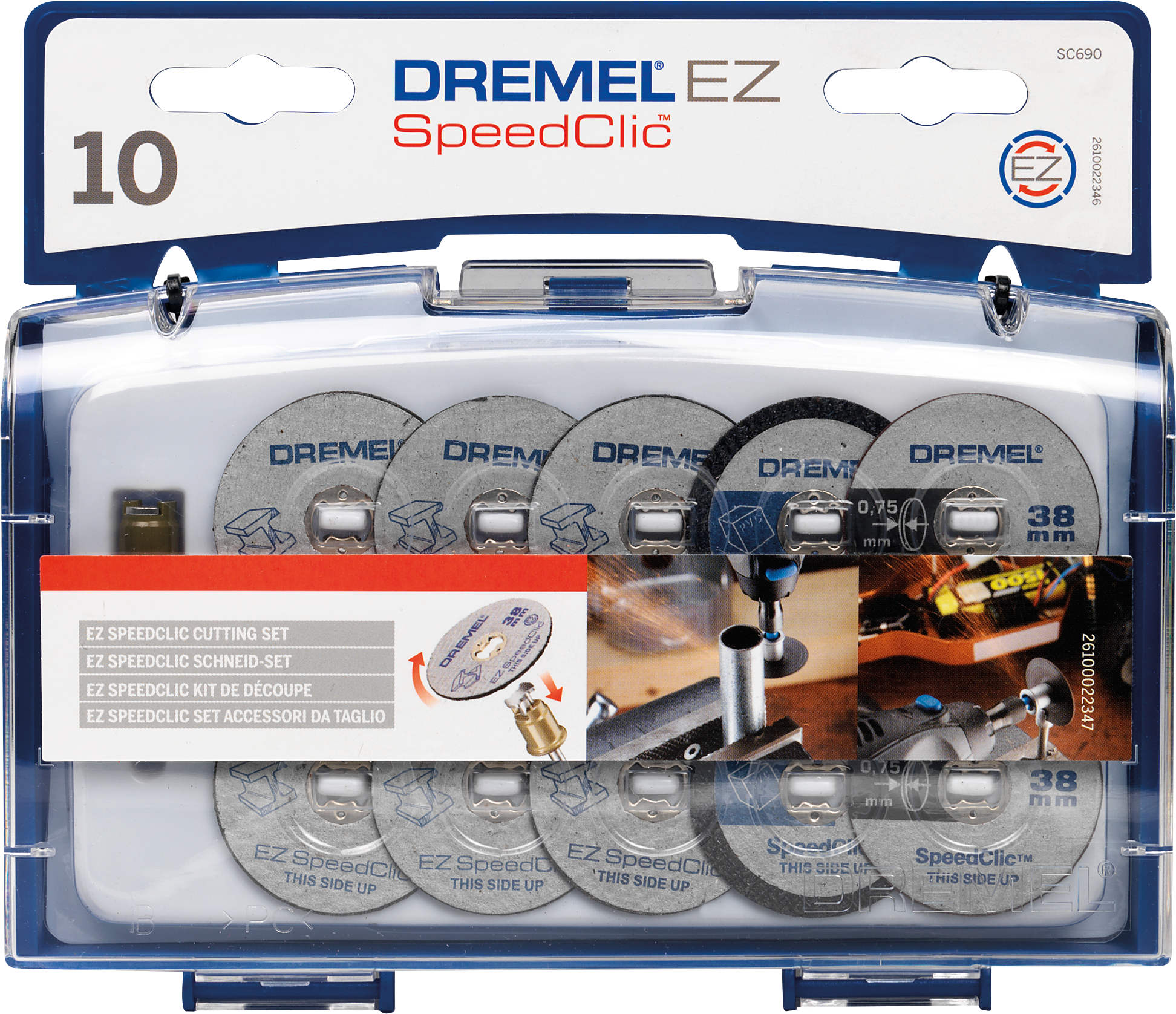 Dremel EZ SpeedClic Schneid-Set Produktbild img2 L