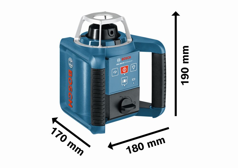 Bosch PRO Rotationslaser GRL 300 HV, Akkufach (1 608 M00 05D) Produktbild img3 L