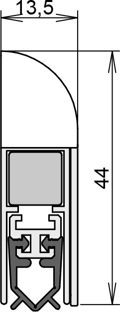 athmer Türdichtung Wind-Ex,985mm,F1 Produktbild img4 L