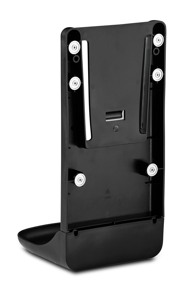 MOLDEX Wandhalterung PLUGSTATION 7061 schwarz, f. PlugStation, magnetisch Produktbild img2 L