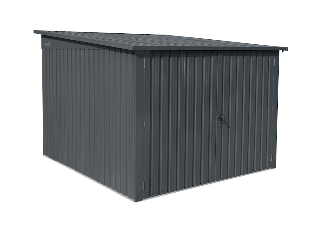 floraworld Fahrradgarage Vario 2170 x 23 60 x 145/165 cm anthrazit Produktbild img1 L