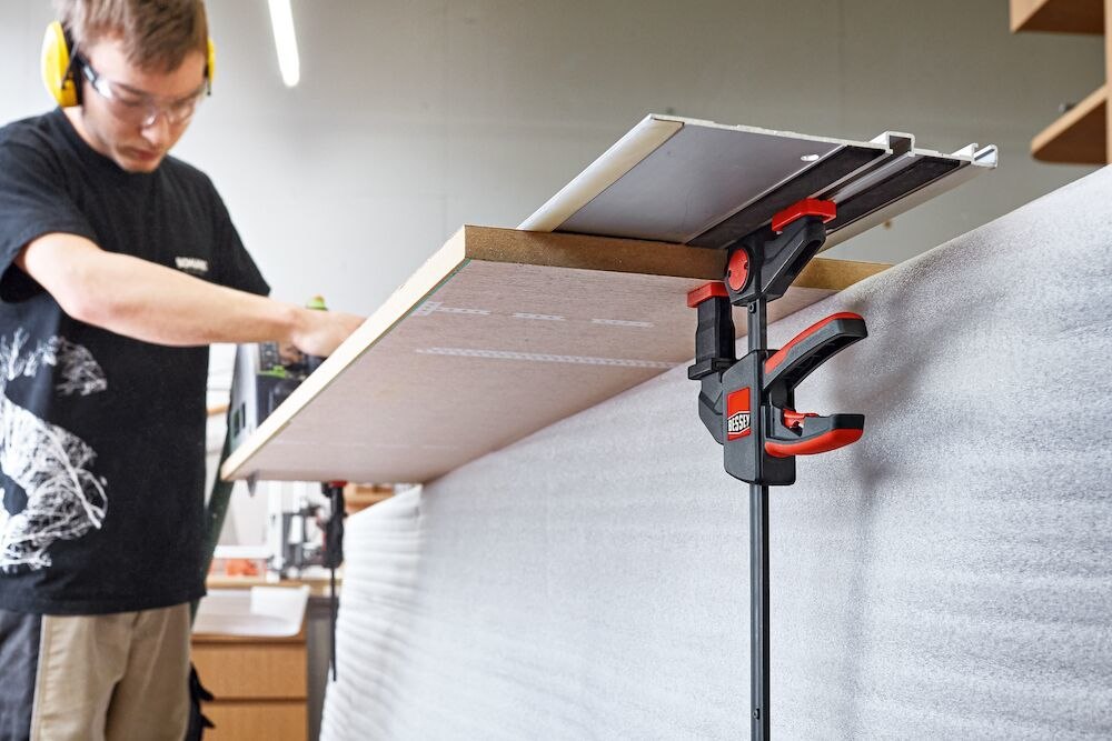 BESSEY Einhand-Tischzwinge 150x60mm / 120-310mm 2St. BESSEY Produktbild img15 L