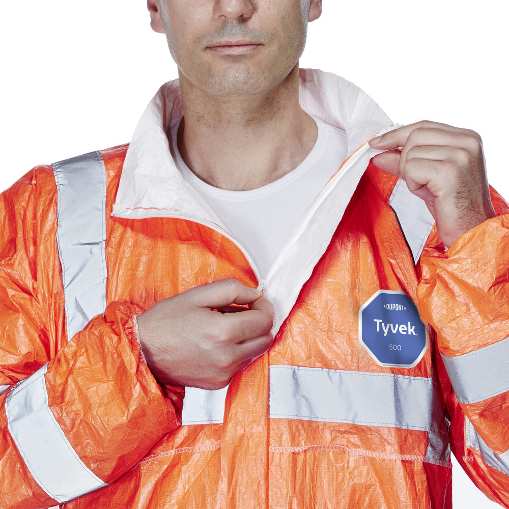 Anzug Tyvek® 500 HV TY0125SHV00, orange, Gr. S Produktbild img19 L