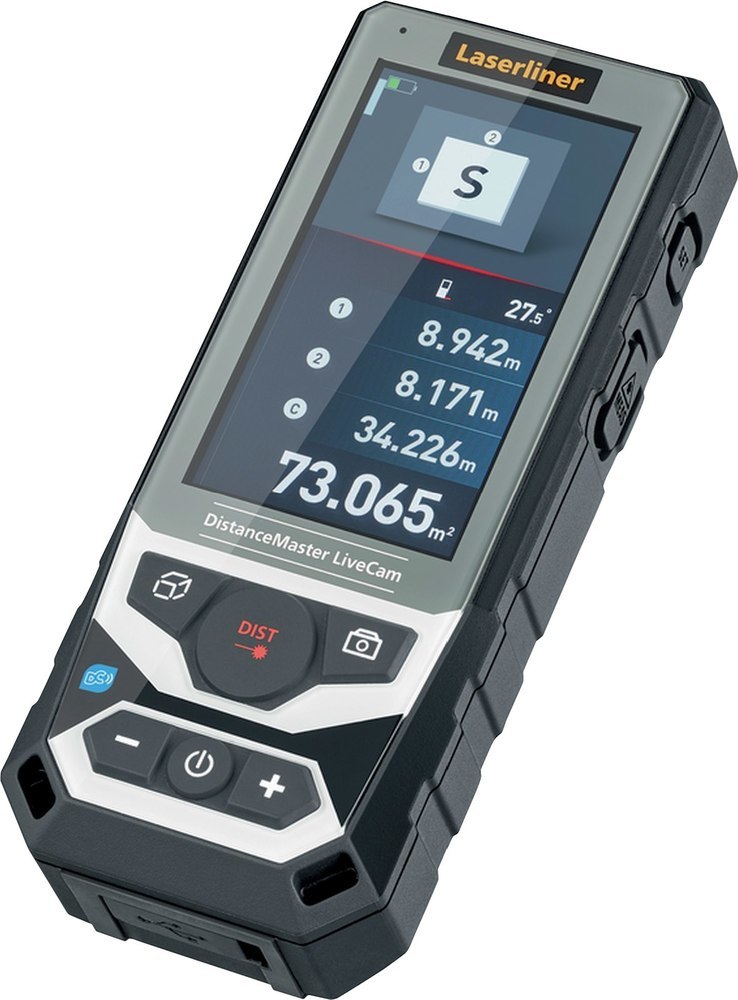 Laserliner Laser-Entfernungsmesser Dista nceMaster LiveCam Produktbild img1 L