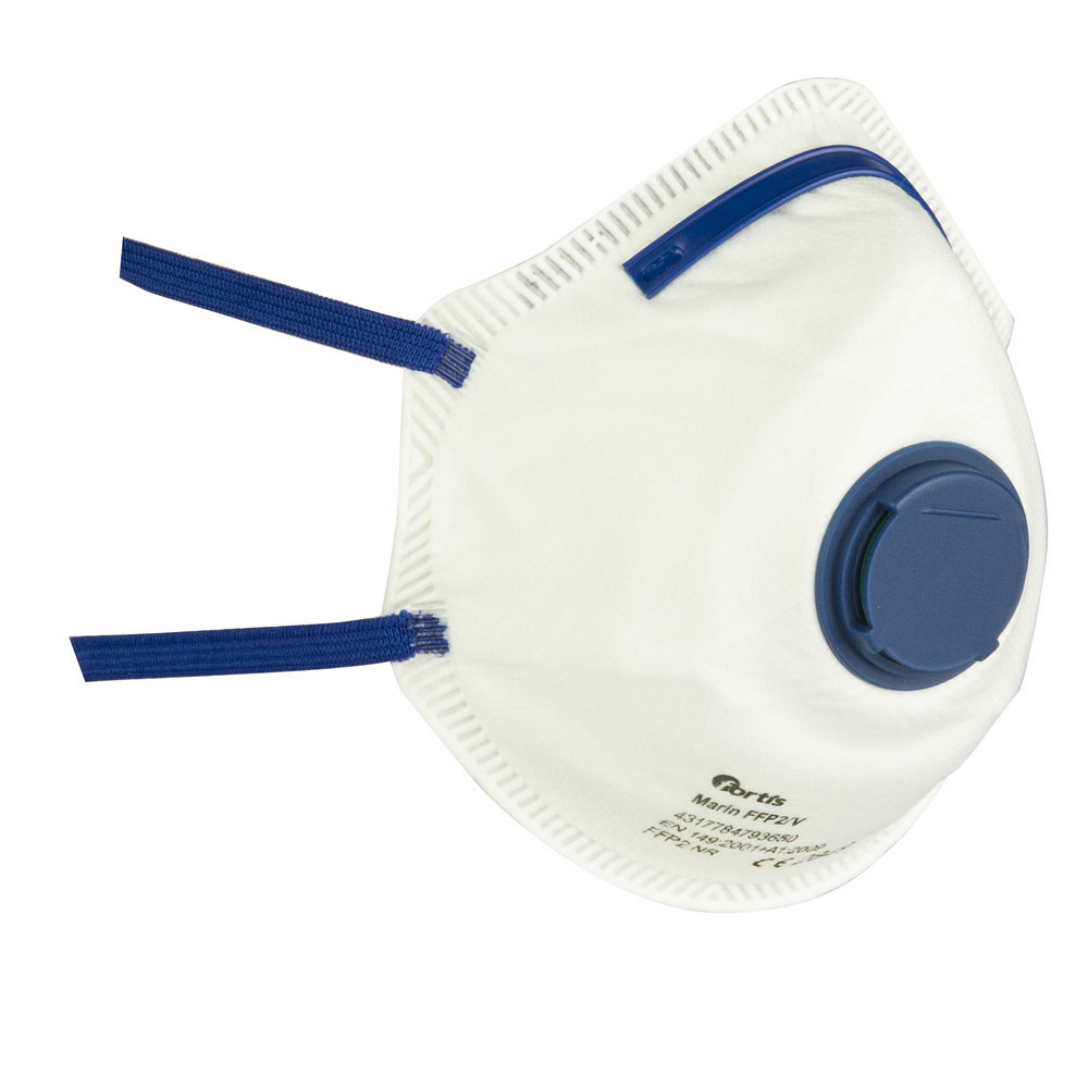 FORTIS Atemschutzmaske Marin FFP2 V, Box = 10 Stück FORTIS Produktbild img1 L