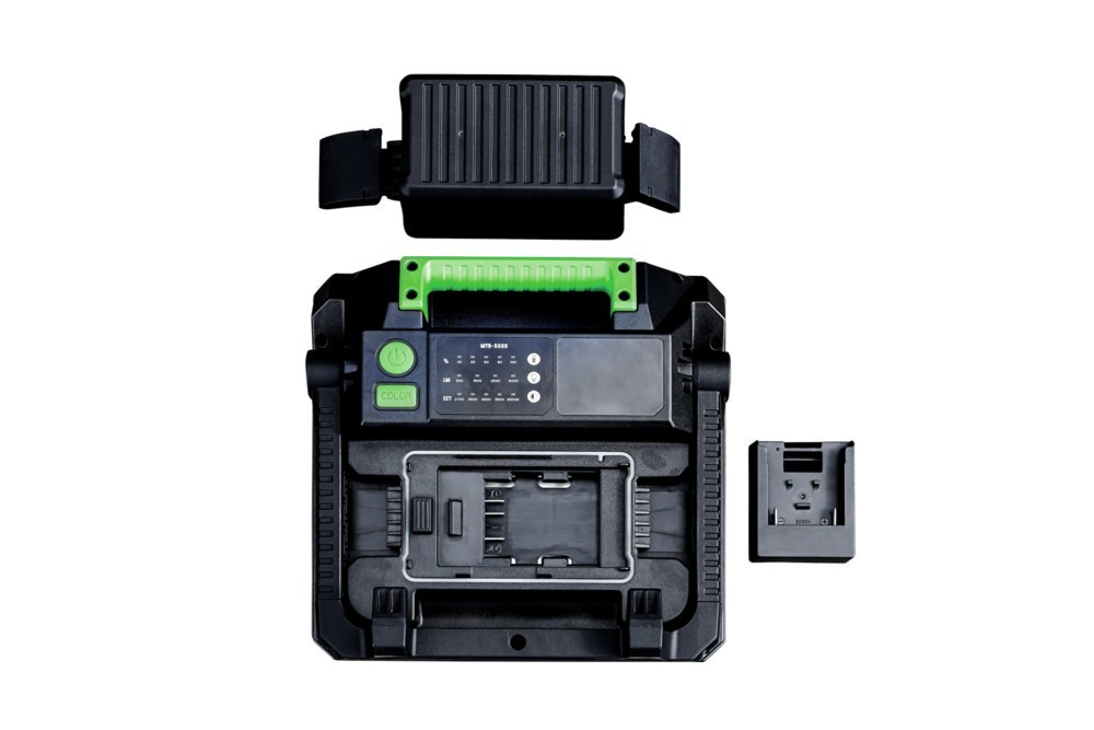 Lena Lighting LED-Lichtstrahler Taurus MultiBattery 5.000Lm mit verschiedene Adapter Produktbild img3 L