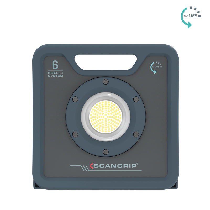 SCANGRIP Arbeitsleuchte Dualsystem NOVA 6K C+R Fore Life 600-6000Lumen Scangrip Produktbild img1 L