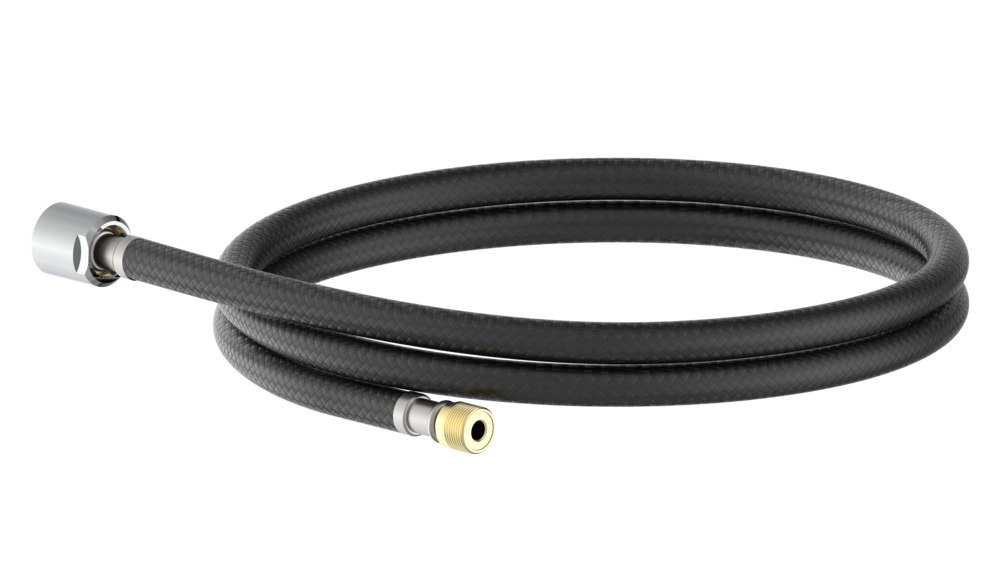KIRCHHOFF Geschirrbrauseschlauch 150 cm, Schwarz 1/2" x M15AG Produktbild img1 L