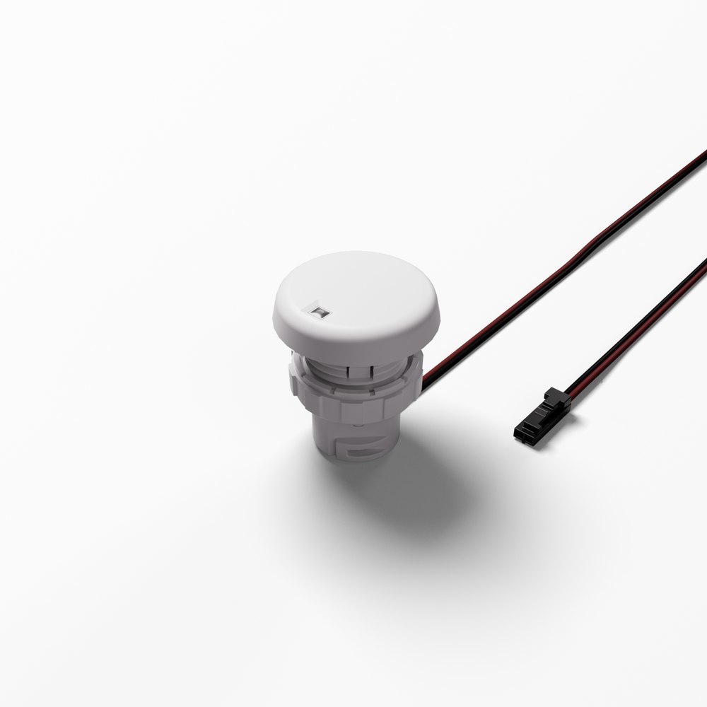 HALEMEIER Schaltsystem-Sensor, Microwave,Ø 32mm,Höhe 30mm, weiß Produktbild img1 L